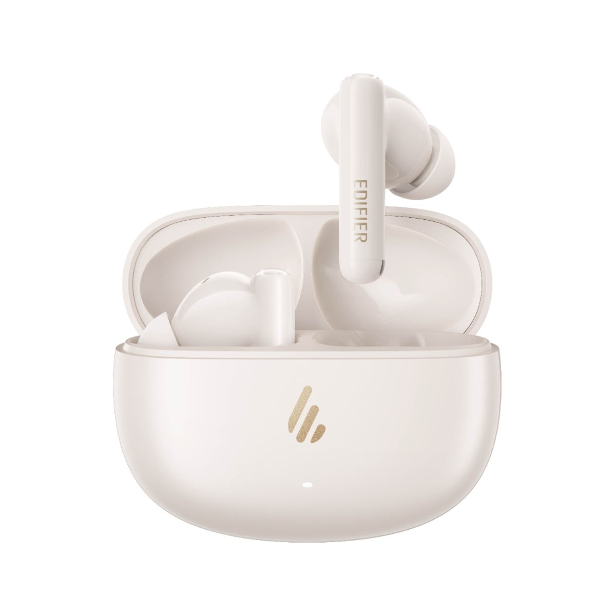 Fone TWS Bluetooth 6.0, Bateria 48, Cancelamento de ruído, Microfones com IA EDIFIER X5 PRO v25 Marfim