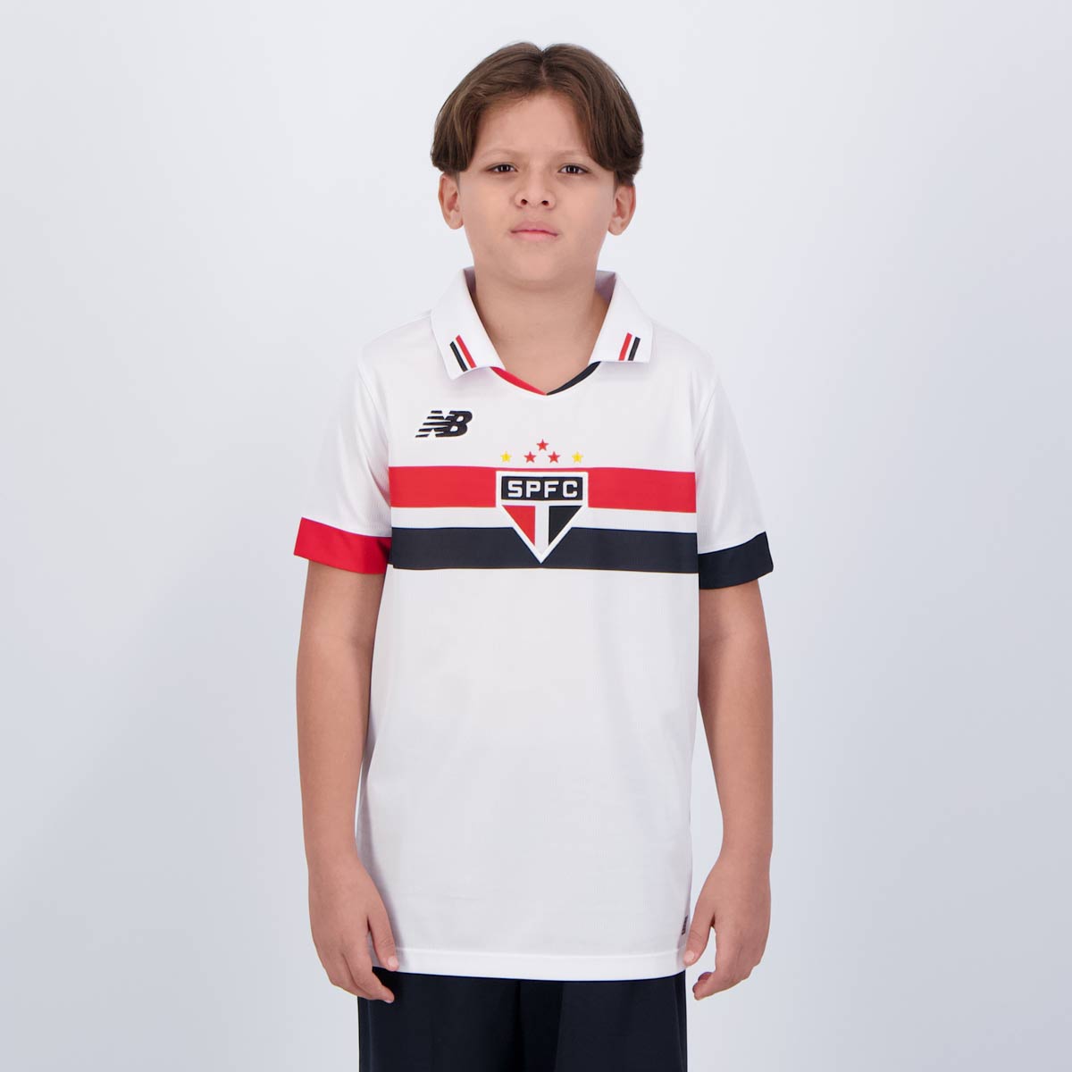 Camisa New Balance São Paulo I 2024 Juvenil