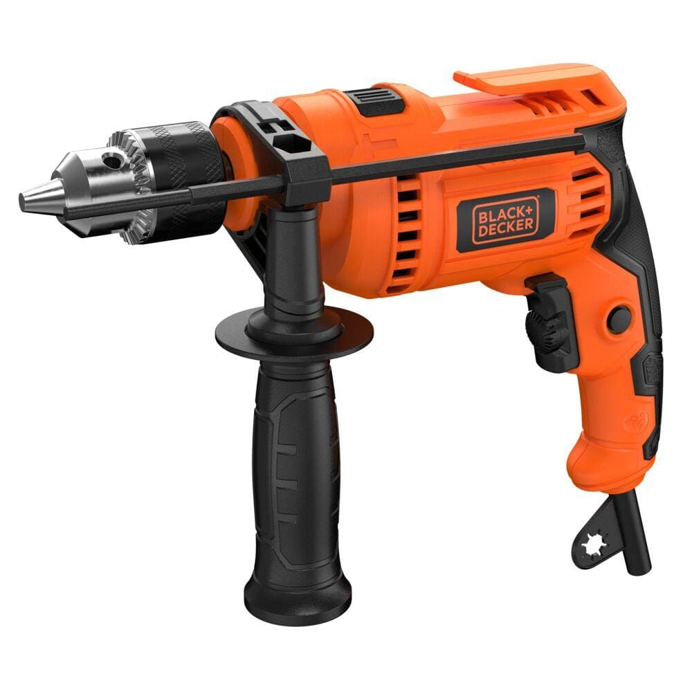 Furadeira de Impacto Black+Decker BED713650 1/2 650W Empunhadura Ergonômica Gatilho Anatômico Laranja e Preta Laranja / 110
