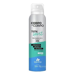 Desodorante Antiperspirante Aerossol Sport Davene 150ml
