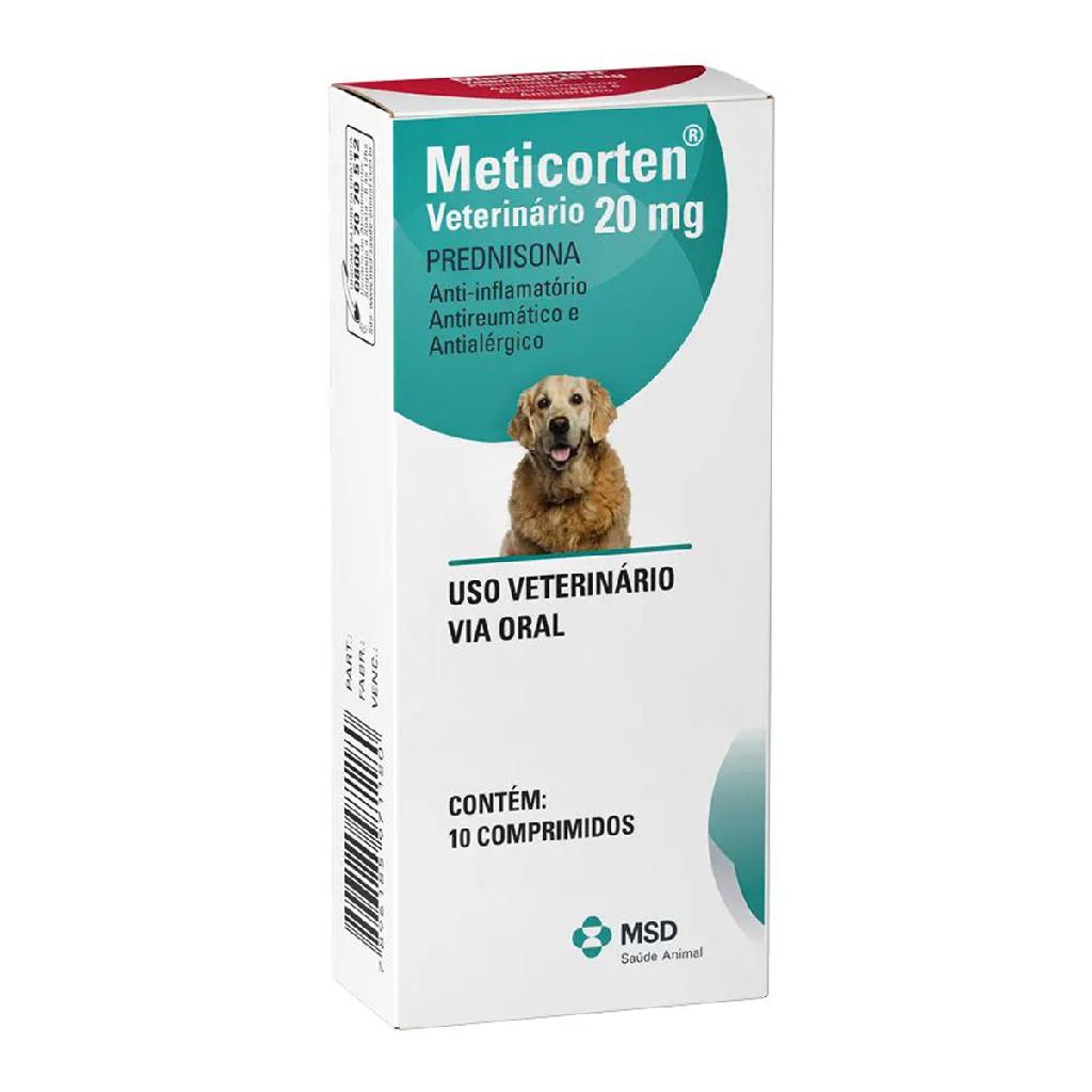 Meticorten 20mg 10 Comprimidos - MSD