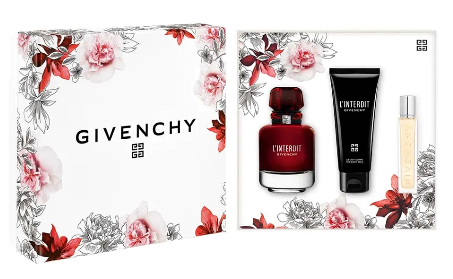 Kit L'Interdit Rouge — 80 ML x 12,5 ML x 75 ML