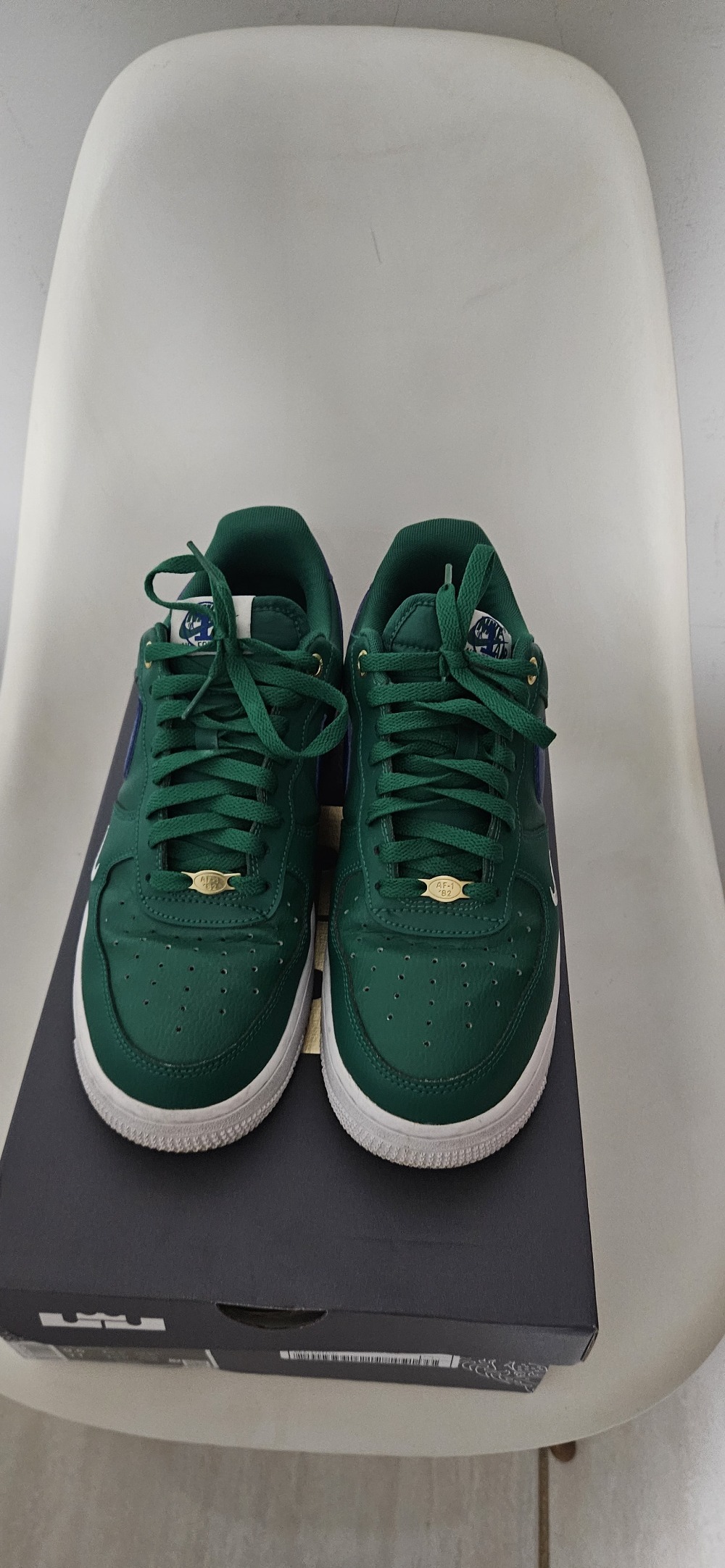 Nike Air Force 1´07 LV8 40th Anniversary Malachite — 41, Usado
