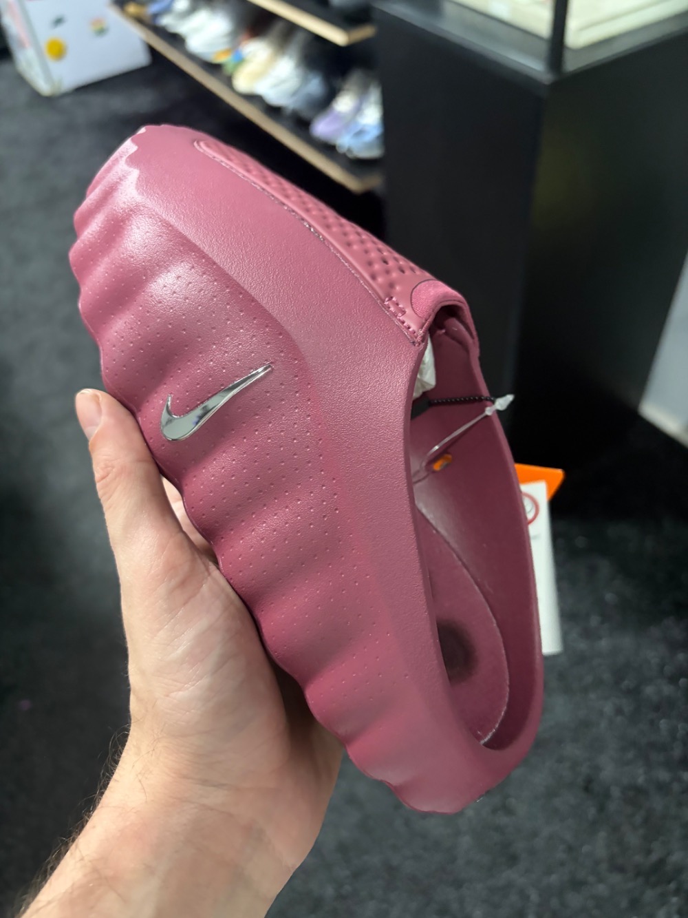 Nike Mind 001 Slide Pink Smoke — 35, Novo