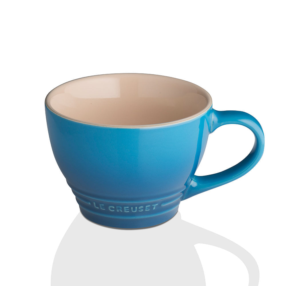 Caneca Grande 400 ml Azul Marseille Le Creuset