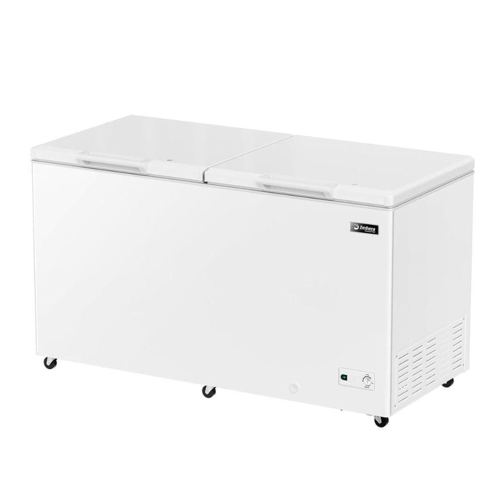 Freezer Horizontal Imbera 2 Portas 505L Dupla Ação On/off Branco 220V