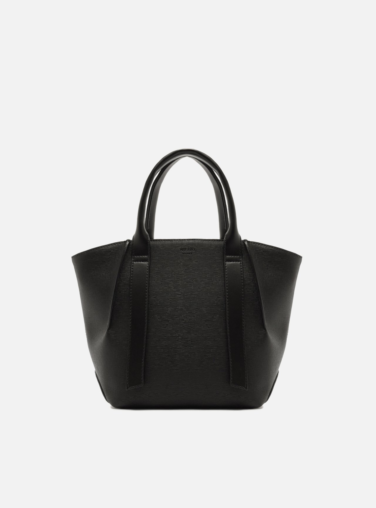 Bolsa Tote Preta Média Tiras