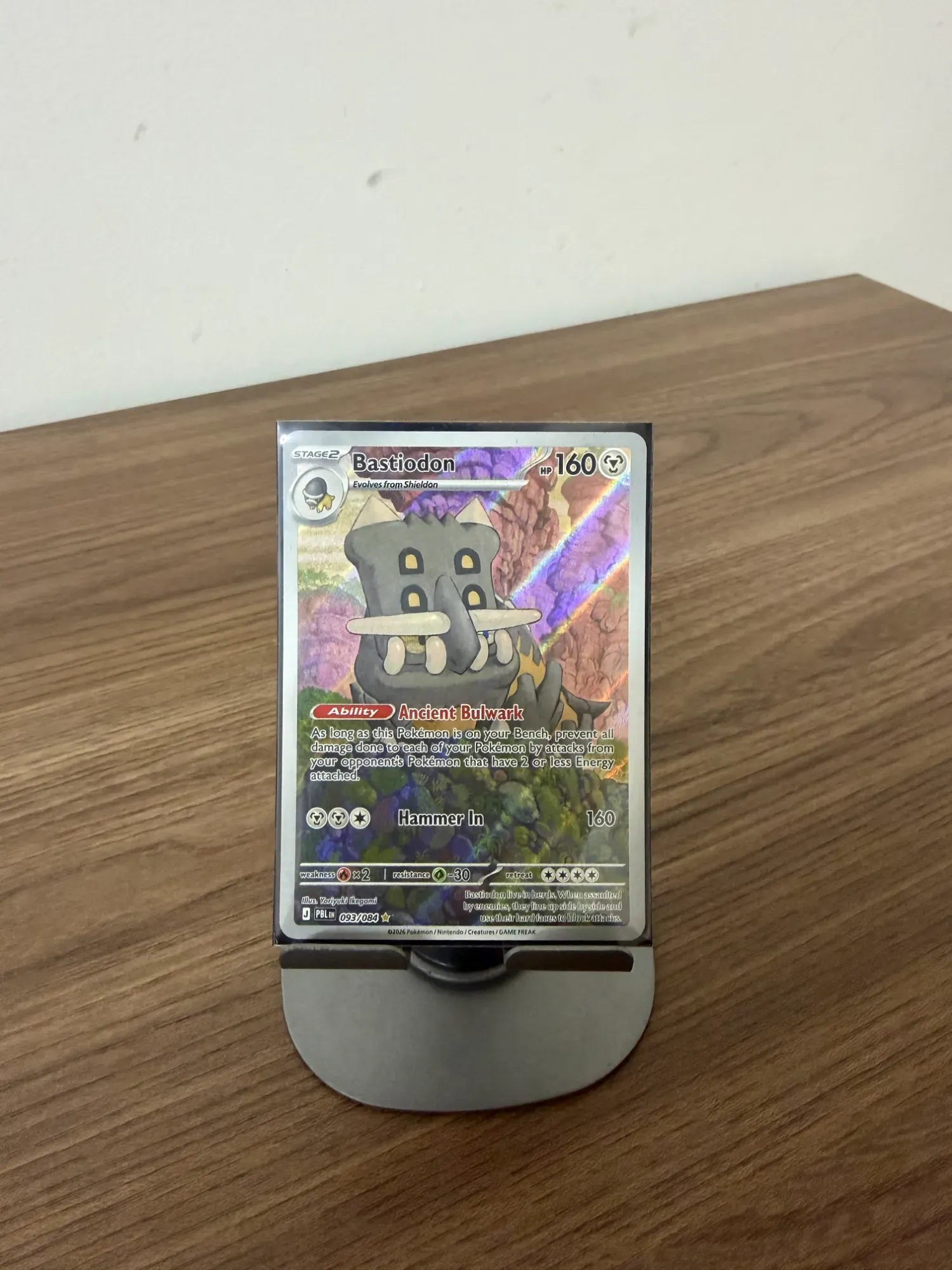 Bastiodon (093/084) Escuridão Absoluta Pokémon TCG — Near Mint, Novo