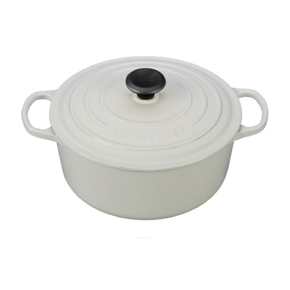 Panela Redonda Signature 26 cm Branco Le Creuset