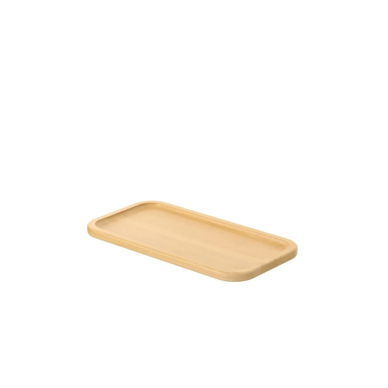 Bandeja em Bambu Coza Brisa Pequena 17,9x9,3x0,8cm