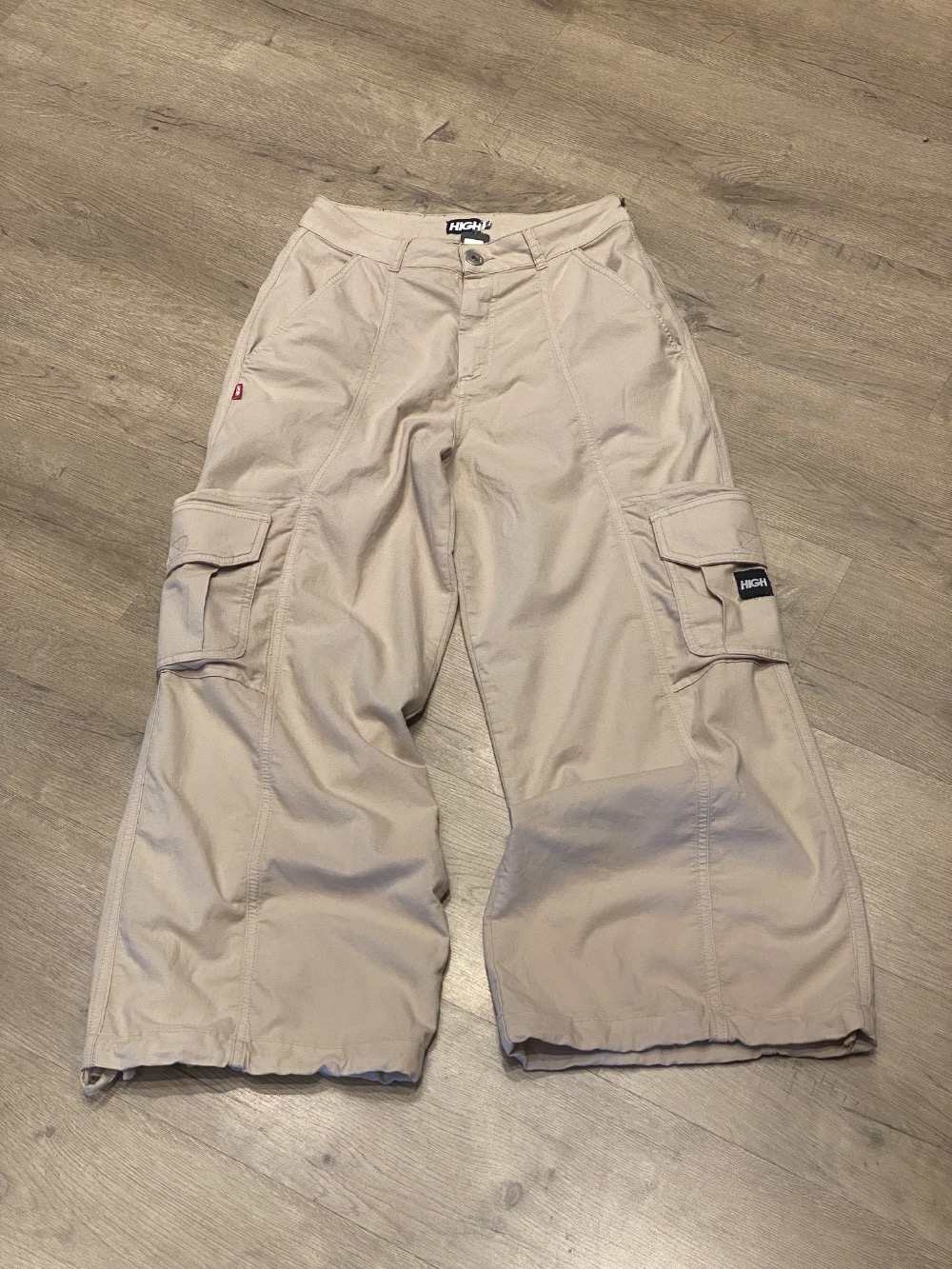 Calça High Company Cargo High Girls Khaki — 40, Novo