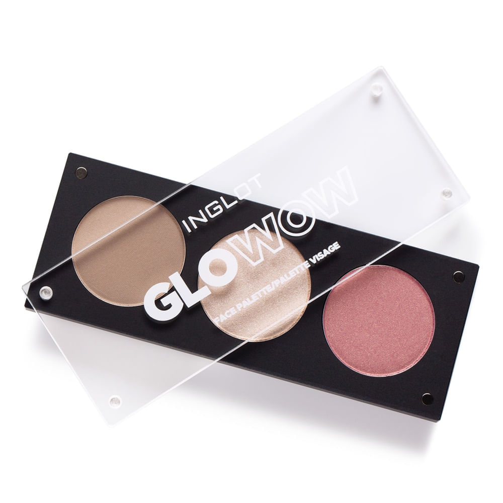 Paleta Multifuncional Inglot Glowow Colorido