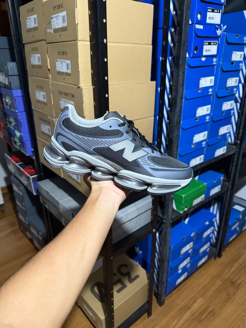 New Balance Abzorb 2000 Neptune Grey Slate Grey — 43, Novo