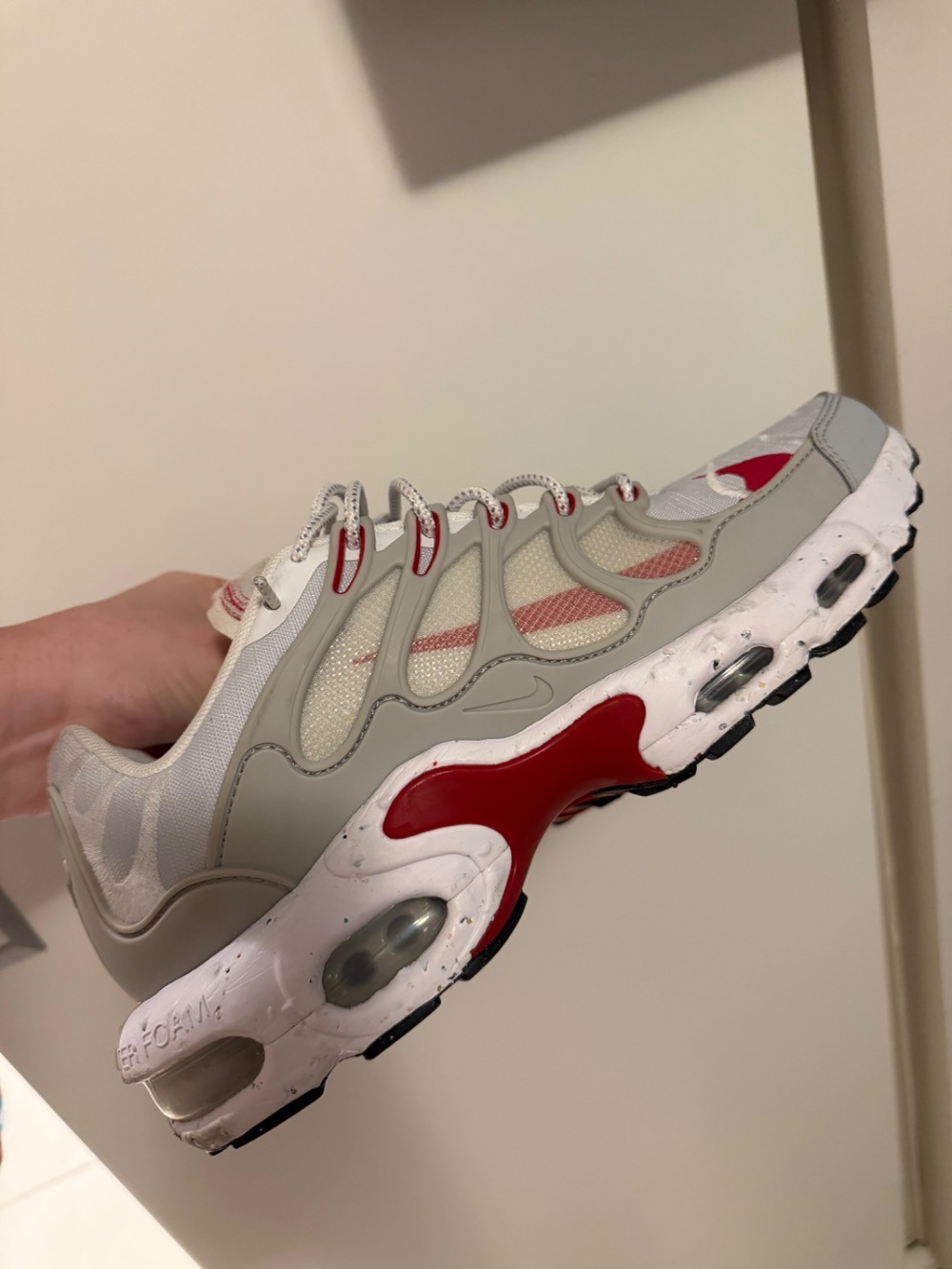 Nike Air Max Terrascape Plus White Red — 43, Usado