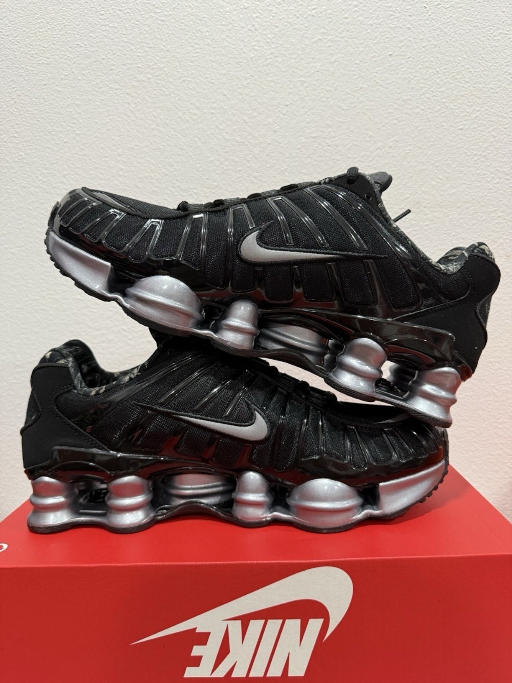 Nike Shox TL Black Realtree Edge Camo — 37 / 38 / 39.5 / 40 / 40.5 / 41 / 42 / 42.5 / 43 / 43.5 / 44, Novo
