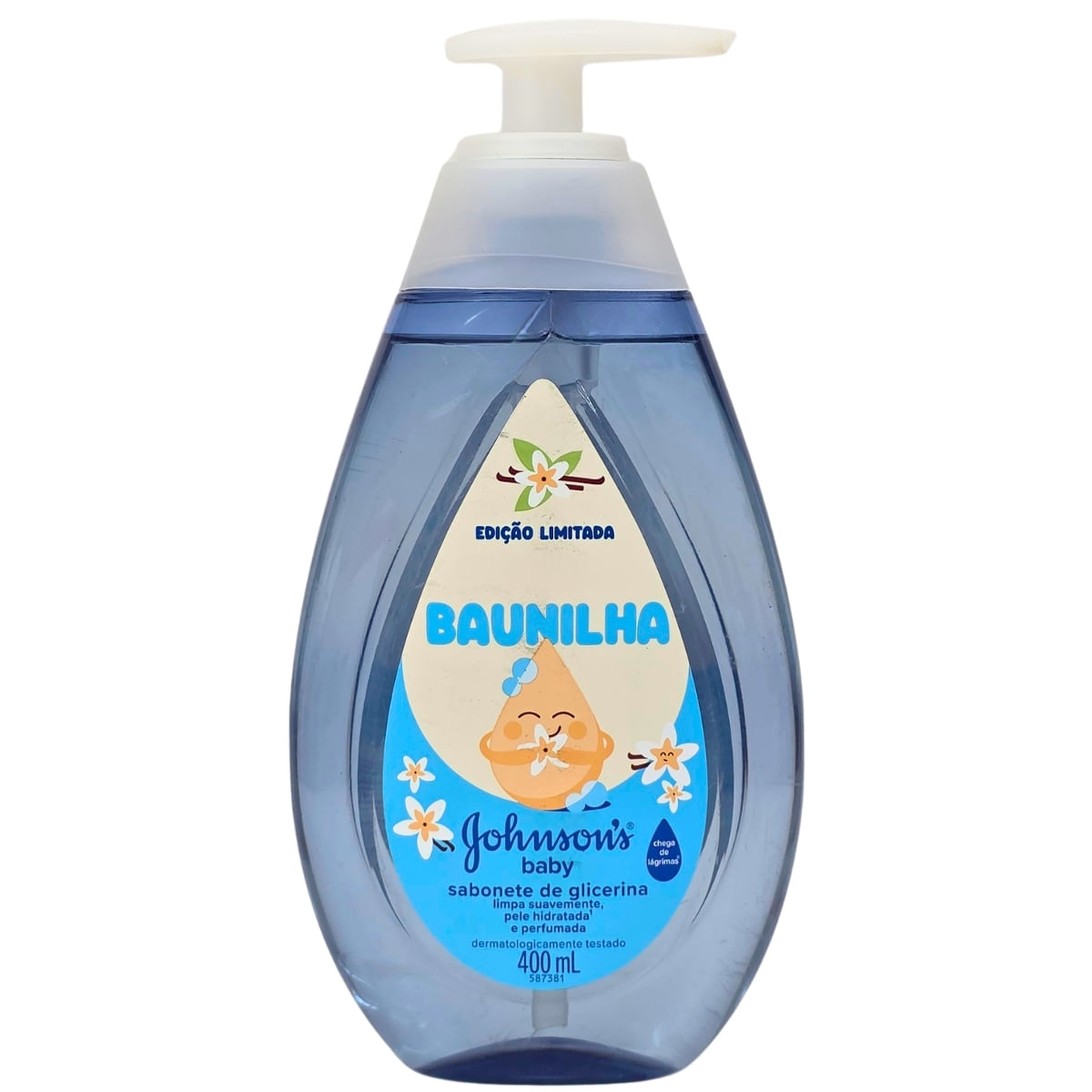 Sabonete de Glicerina Baunilha Baby Johnson's 400ml