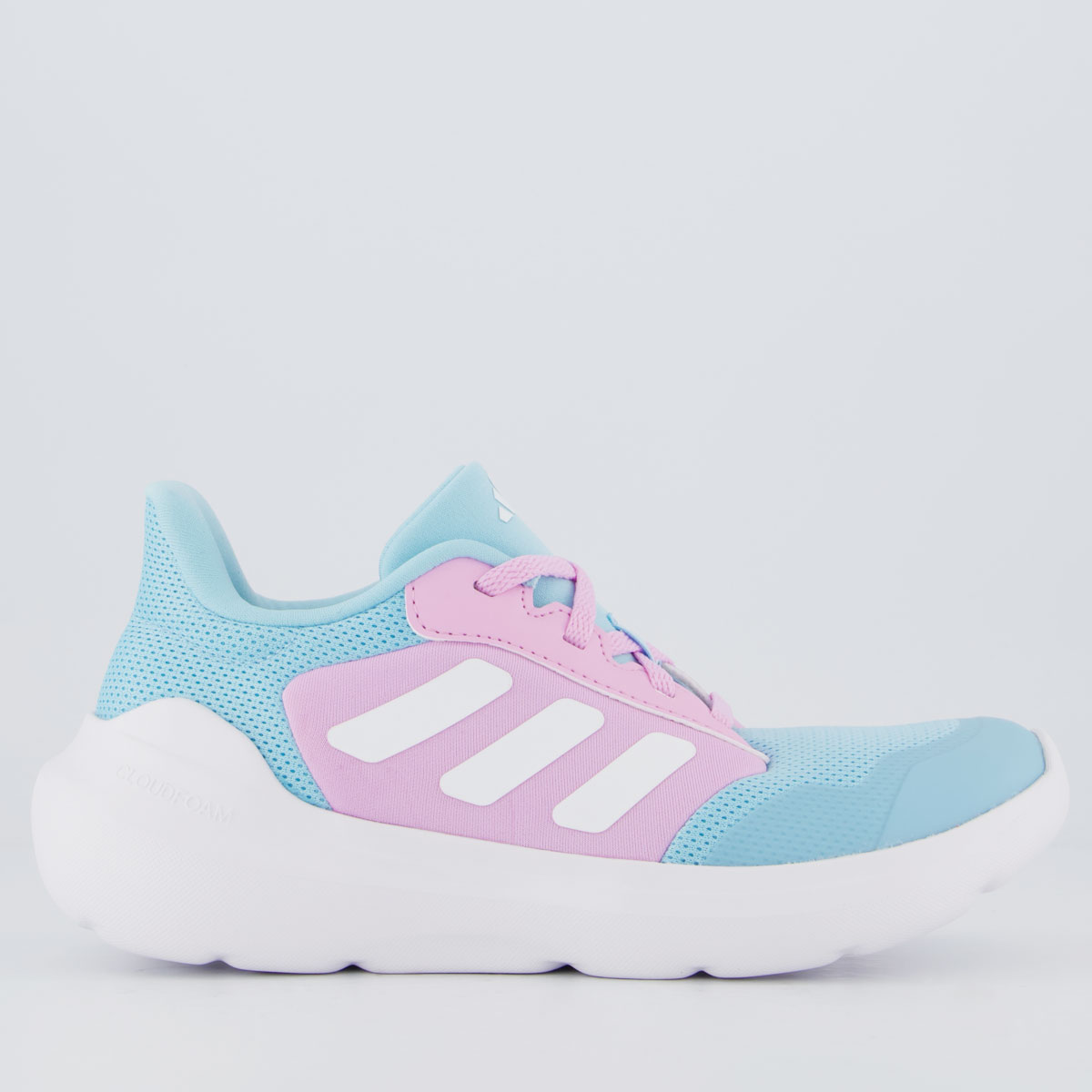 Tênis Adidas Tensaur Run 3.0 Juvenil Azul e Lilás