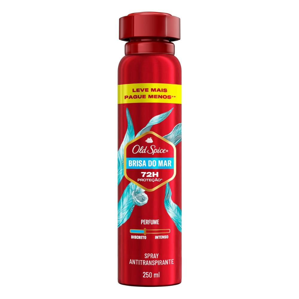 Desodorante Antitranspirante Aerossol Old Spice Brisa do Mar 250ml