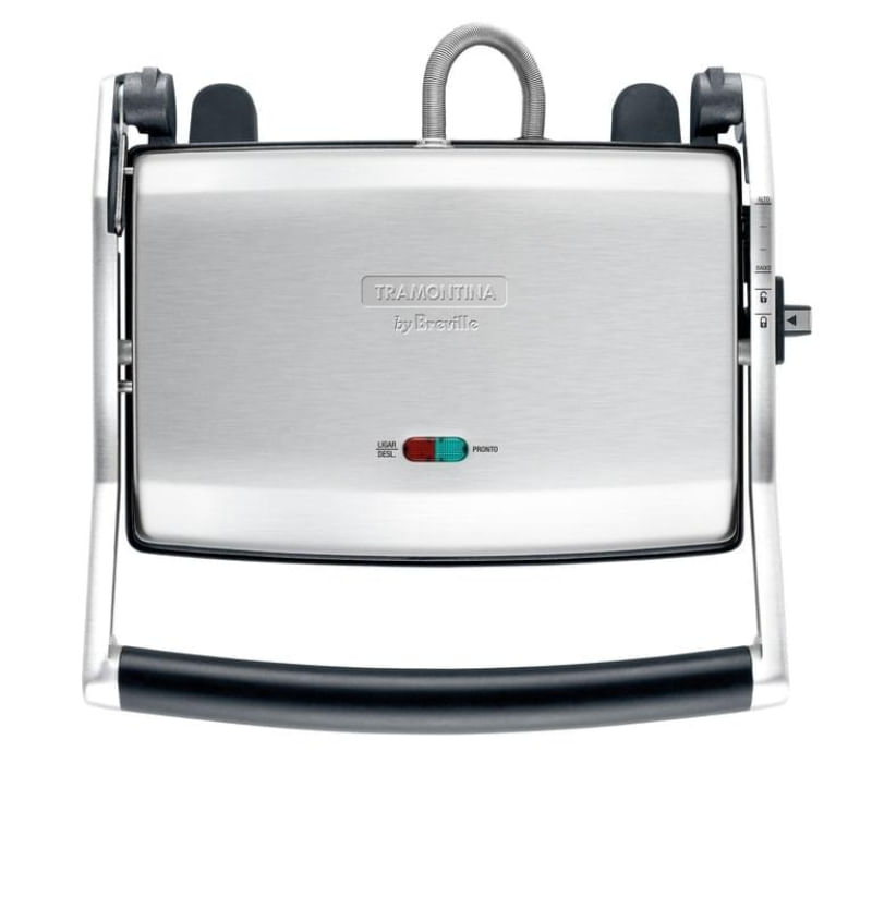 Sanduicheira Tramontina by Breville Express em Aço Inox Fosco com Chapa Flutuante 220 V