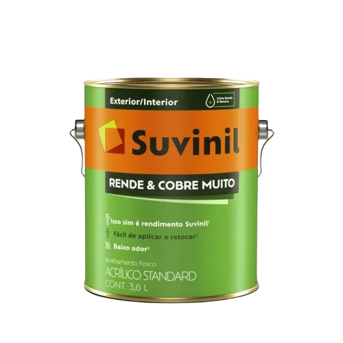 BASE A2 ACRILICA STAND RENDE E COBRE MUITO FOSCO 3,2L SUVINIL