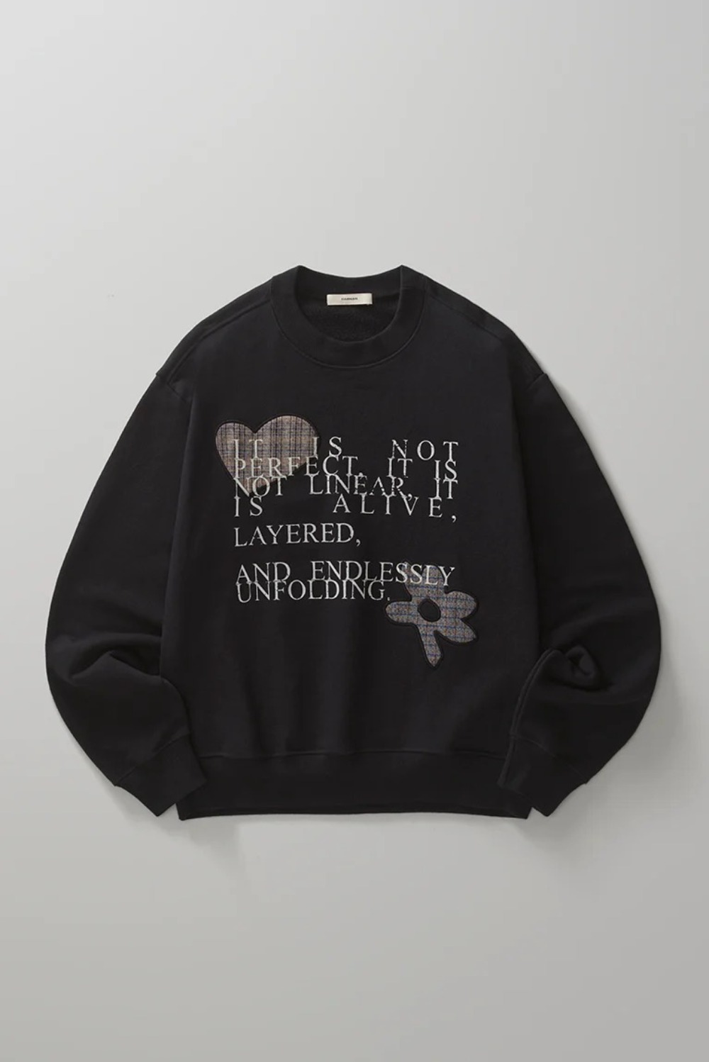 Moletom Carnan Washed Crewneck Black — PP / P / M, Novo
