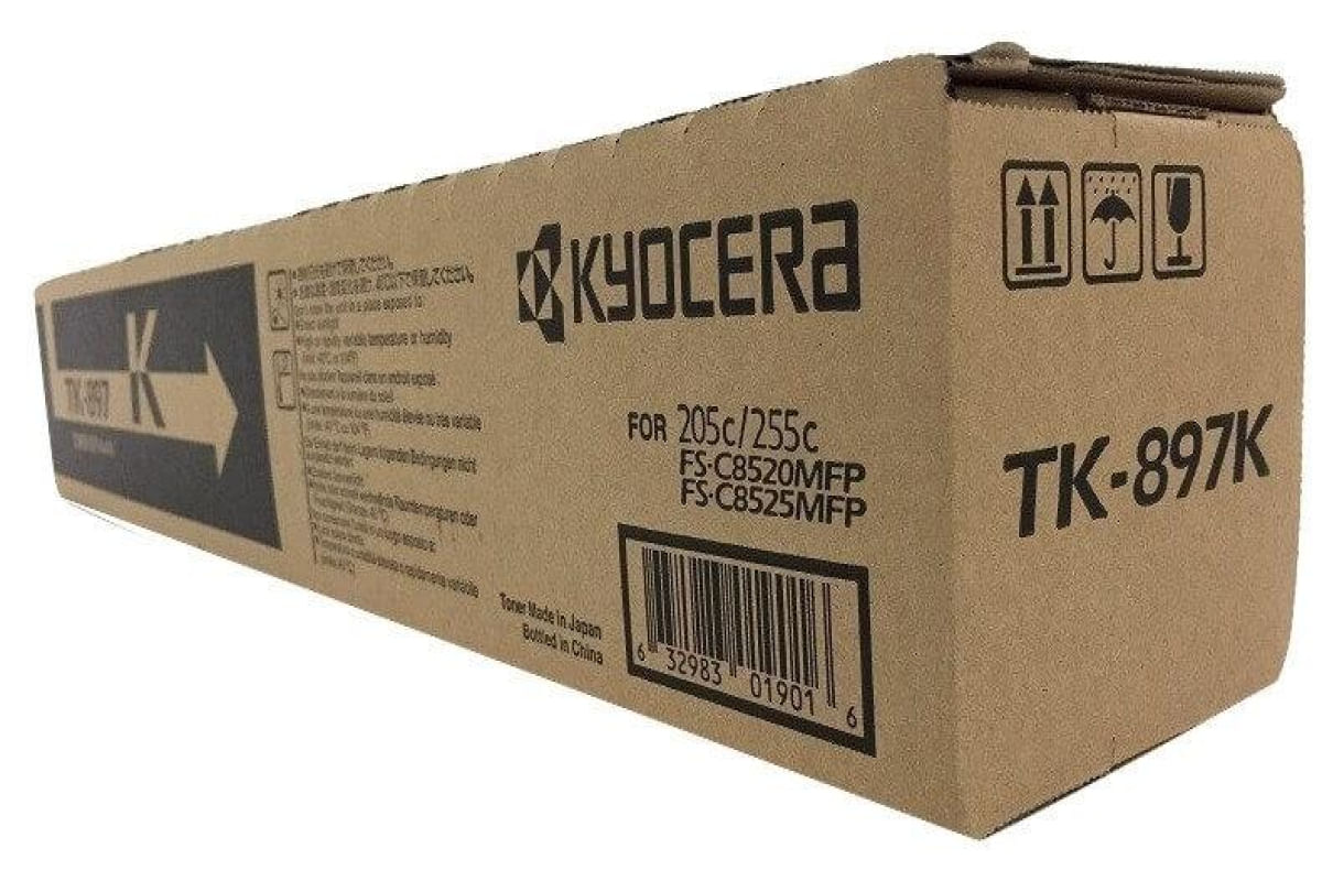 Toner Kyocera TK 897K Preto