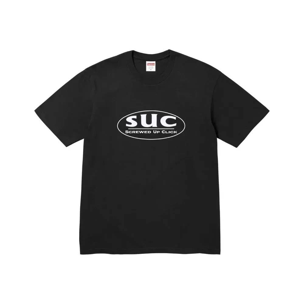 DJ Screw x Supreme Camiseta SUC Tee Black SS26-W6 — P / M / G / XG / XXG, Novo