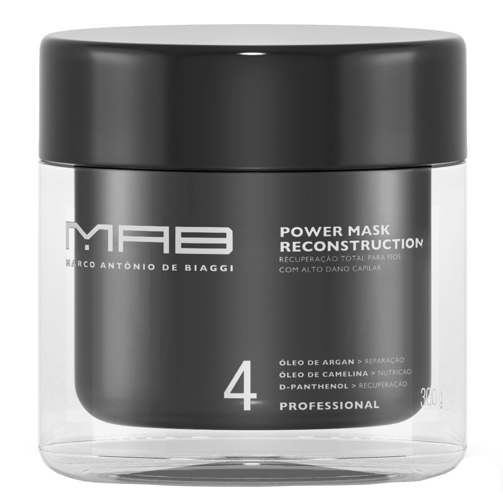 MAB Power Reconstruction - Máscara Capilar — 300g