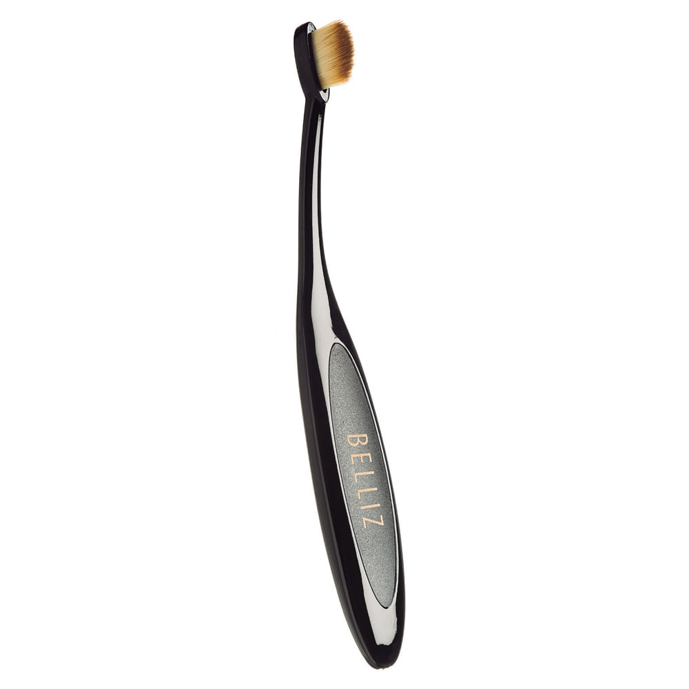 Pincel Oval para Delinear Belliz - Black — 1 Un