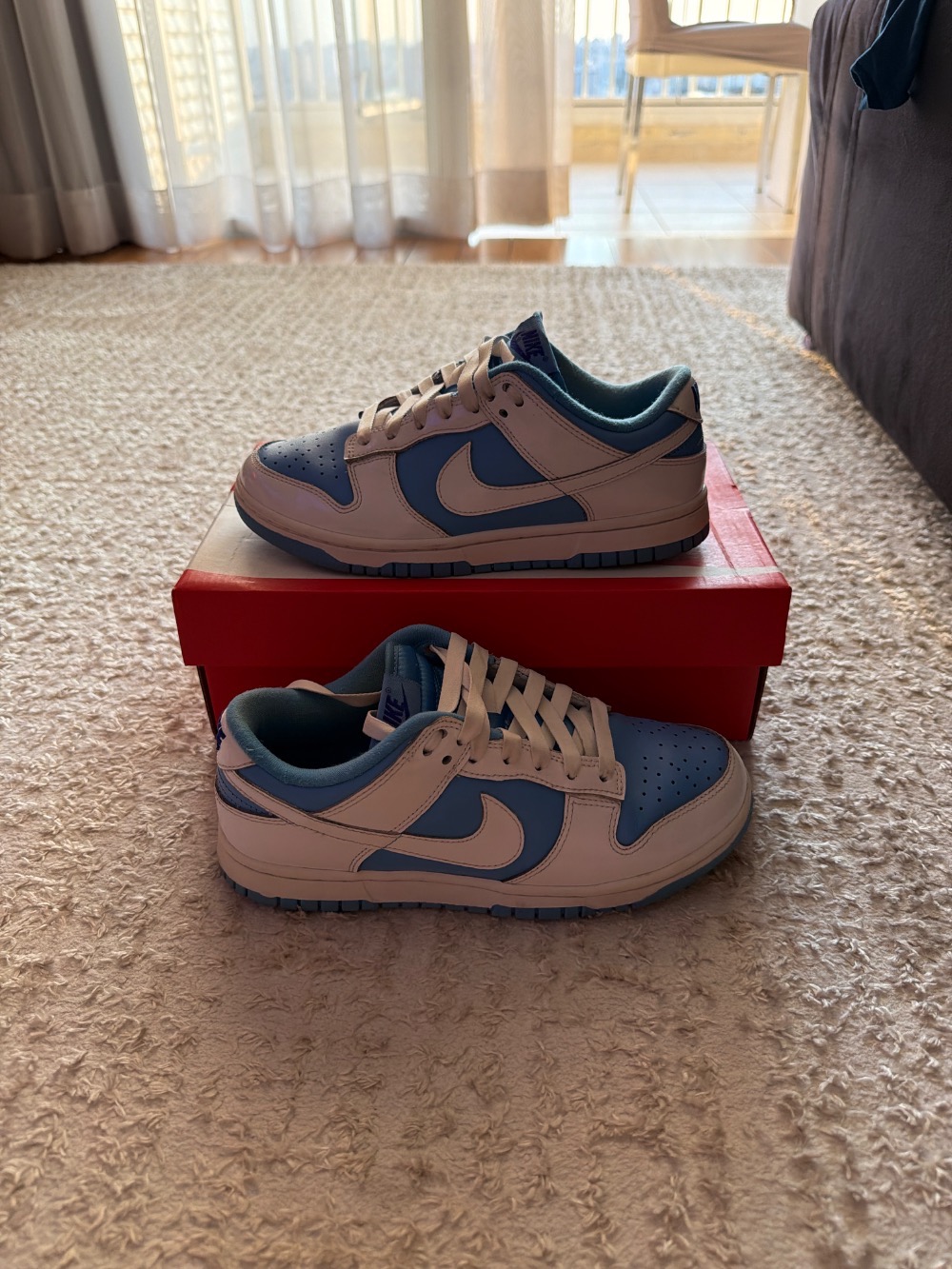 Nike Dunk Low Reverse University Blue — 35, Usado