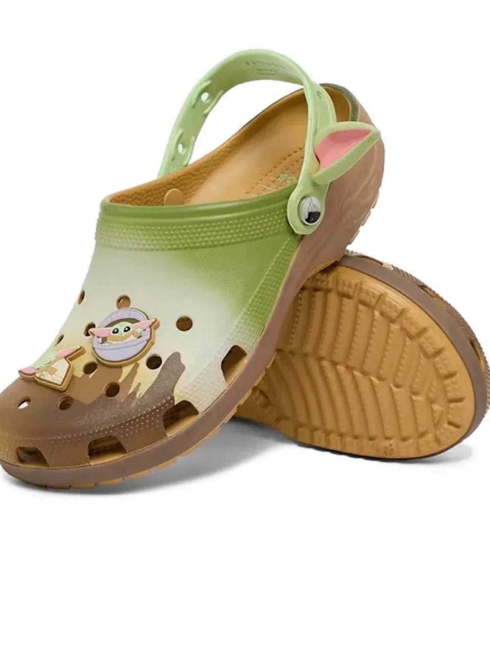 Star Wars x Crocs Classic Clog Grogu Green — 35 / 36 / 37 / 39 / 40 / 41 / 42 / 43, Novo