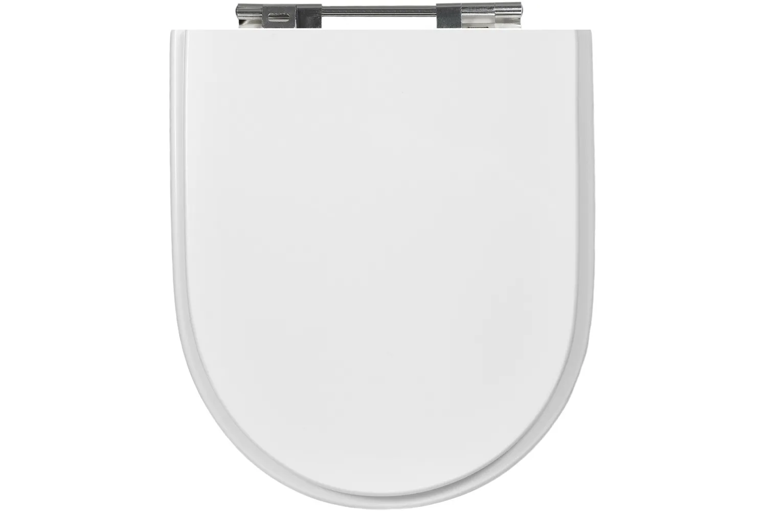 ASSENTO MDF LAQ RIVIERA/NEXO/SMART BRANCO CROMADO SICMOL
