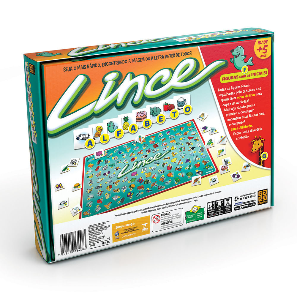 Jogo Lince Alfabeto