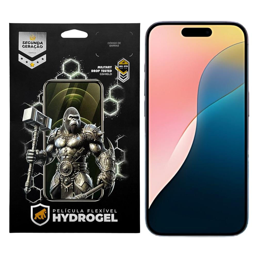 Película para iPhone 16 Plus - Hydrogel Gamer Fosca - Gshield