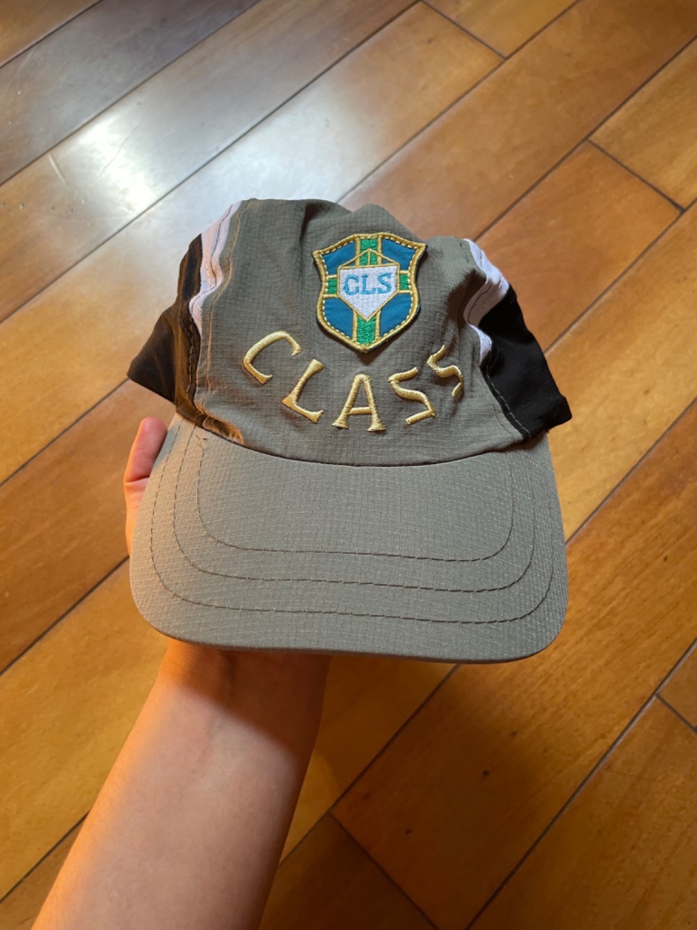 Boné Class 3 Panel Sport Brasil Green Black — Único, Novo