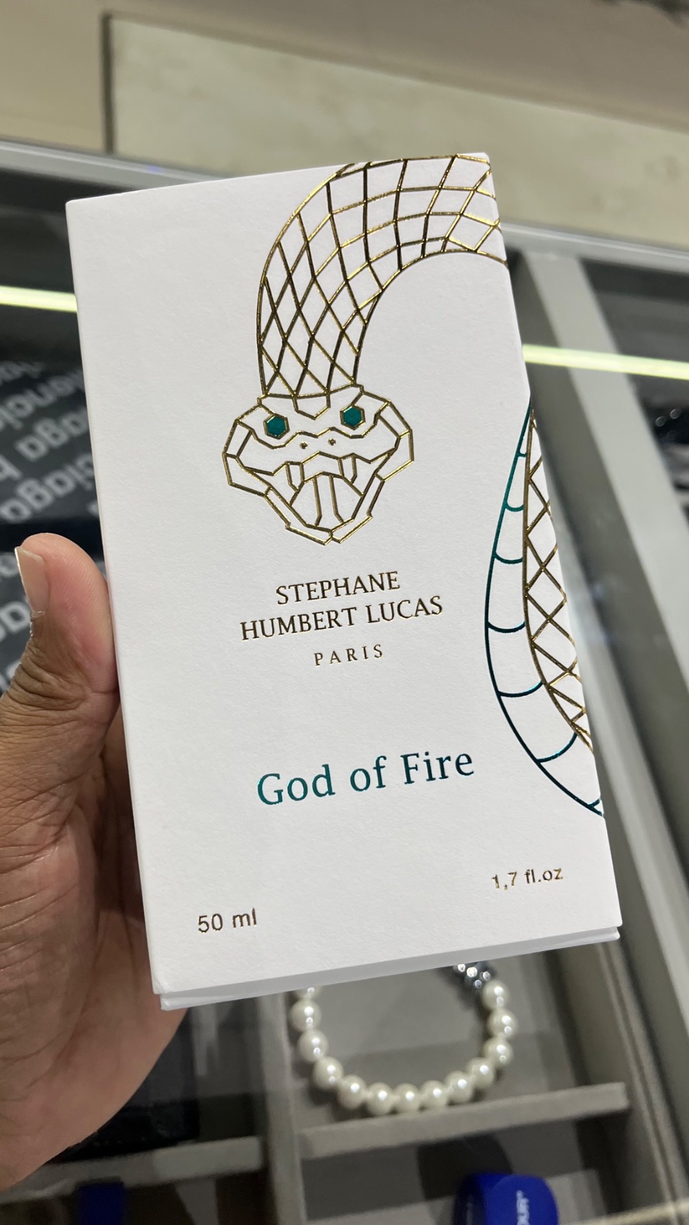Perfume Stephane Humbert Lucas God Of Fire 50ml — único, Novo