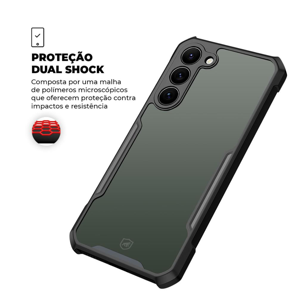 Foto 5 de Capa para Samsung Galaxy S23 Plus - Dual Shock X - Gshield