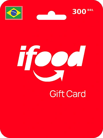 iFood Gift Card 300 BRL BRAZIL