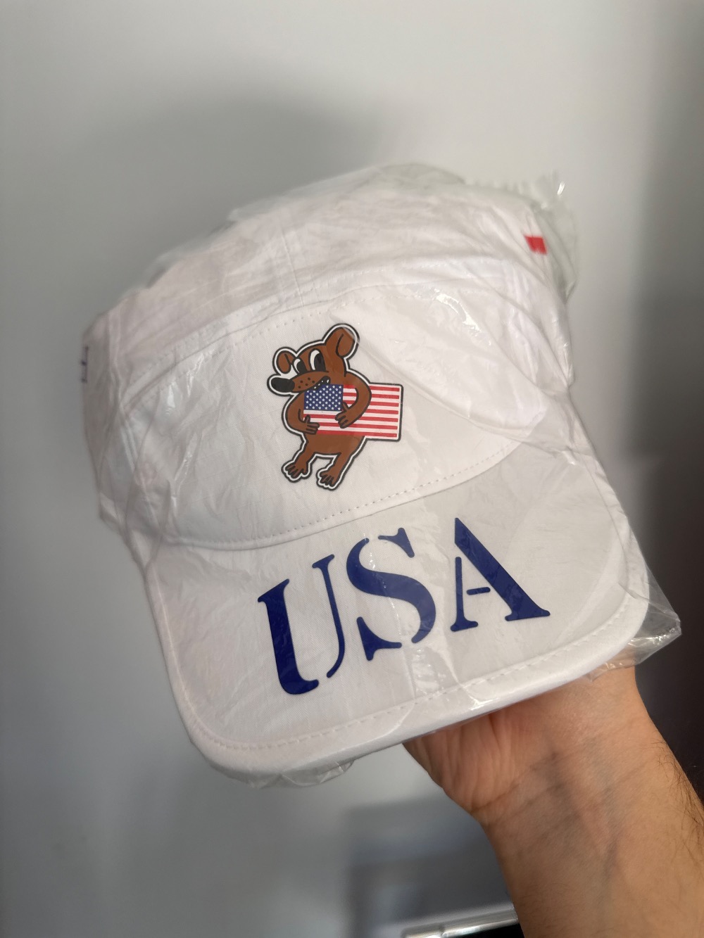 USA x V.A.A. x Nike Boné Fly White — M / G, Novo