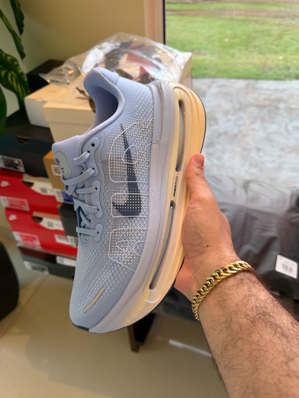 Nike Air Zoom Vomero Premium Aluminum Navy Hydrogen Blue — 39, Novo