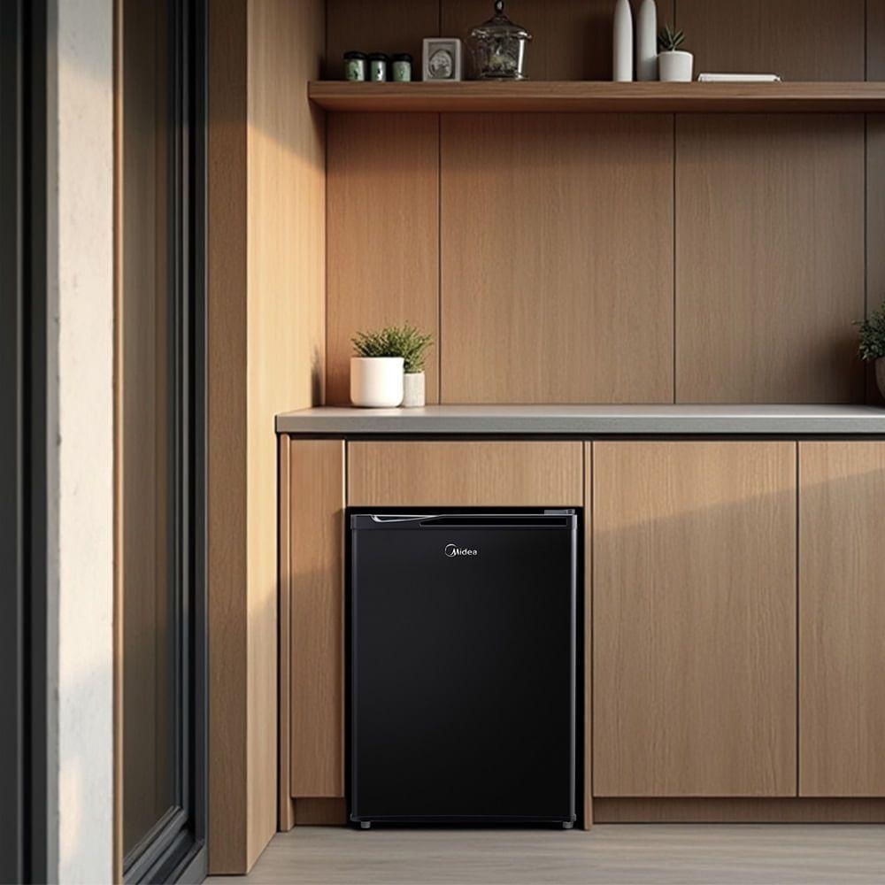 Foto 5 de Frigobar Midea MDRD108FGD303 67L Inverter Compacto Preto Bivolt