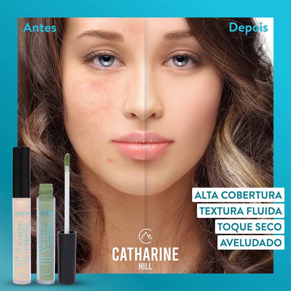 Foto 4 de Corretivo Líquido Catharine Hill - Fluid Concealer 3,6ml — Light