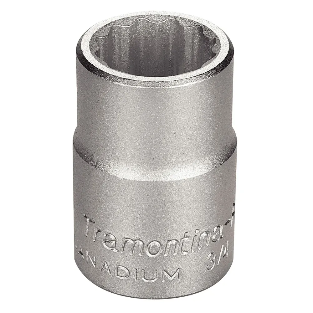 Soquete Estriado com Encaixe 3/4"-7/8” Tramontina