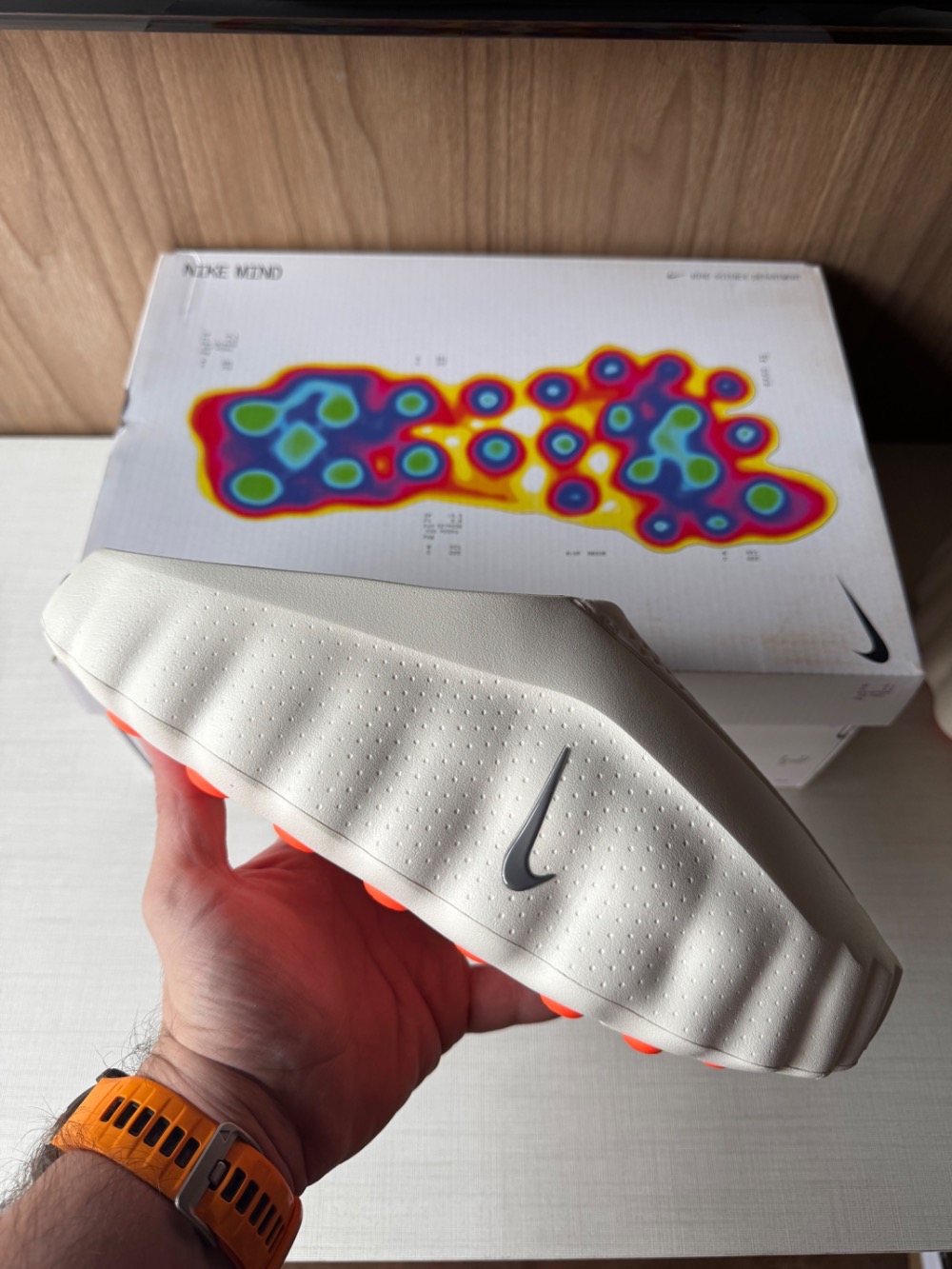 Nike Mind 001 Slide Sail — 39.5, Novo