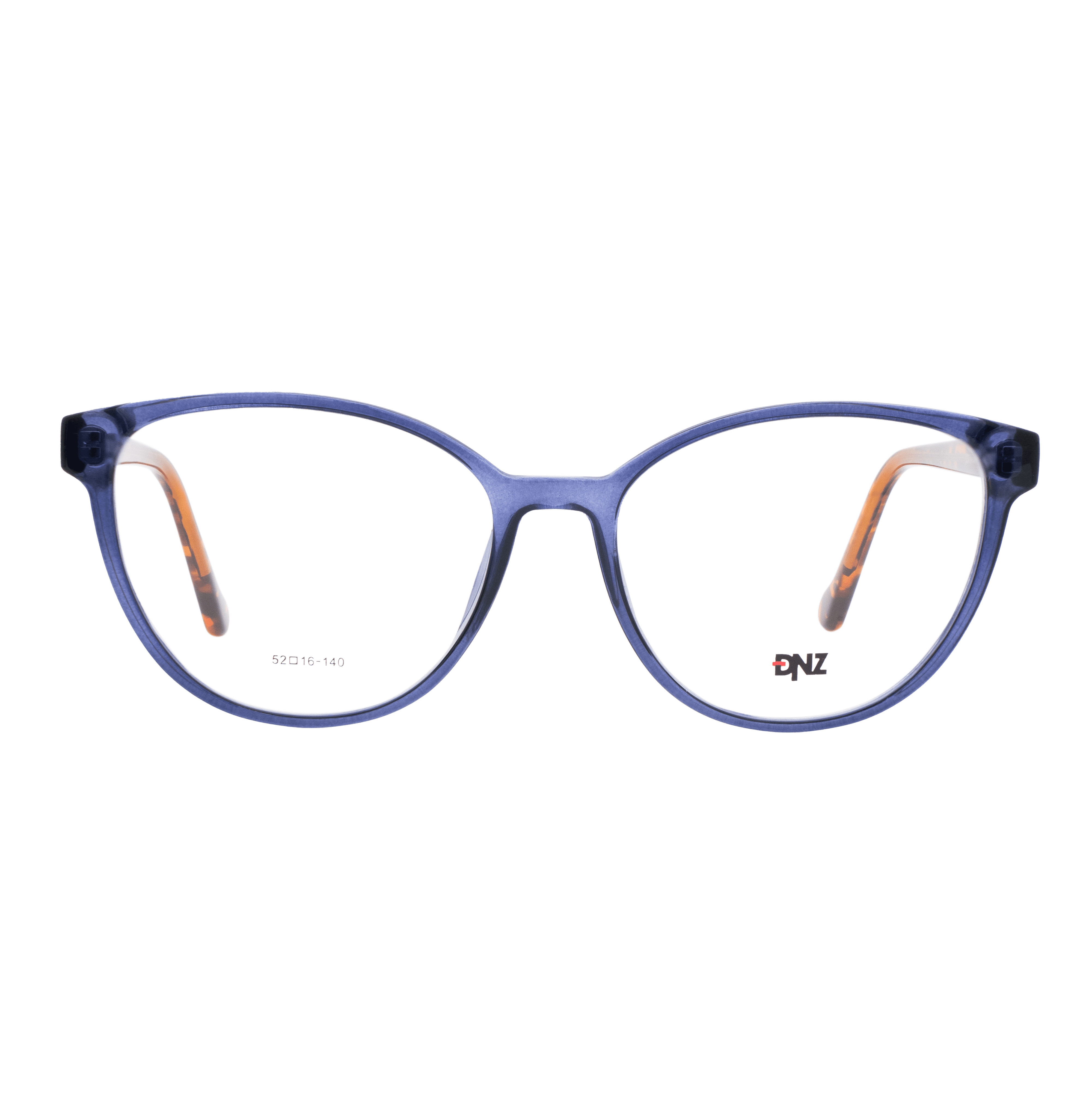 Foto 2 de Armação para Óculos de Grau Feminino DNZ 1 4016 Roxo Cristal