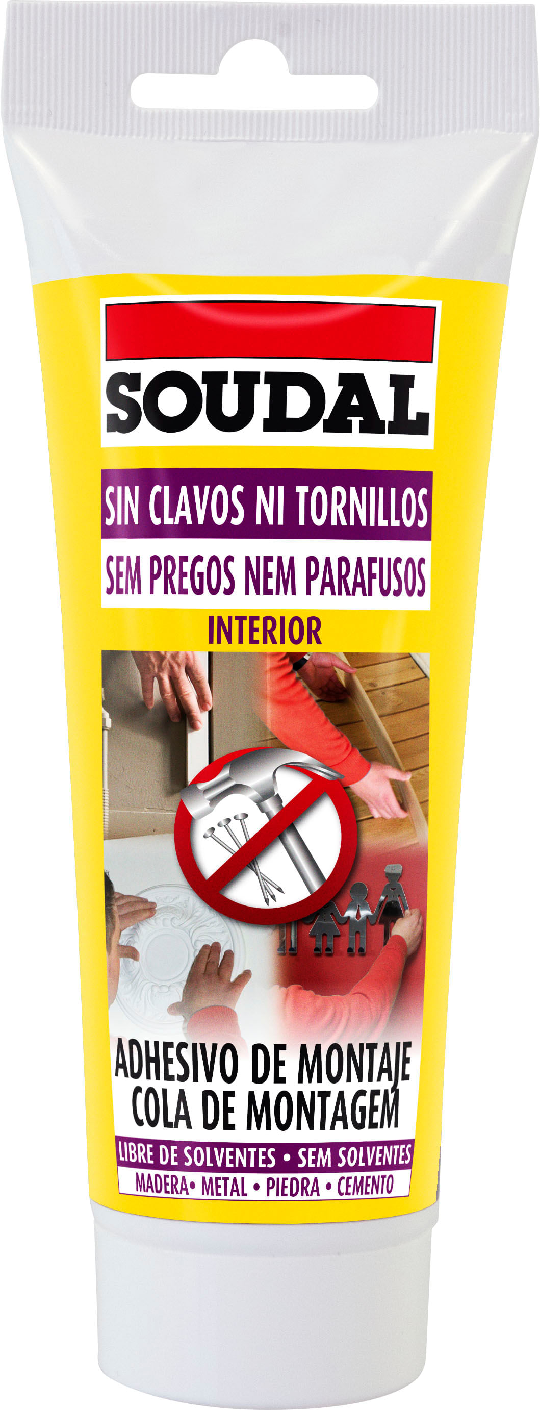 Adesivo Sem Pregos Sem Parafusos Interior 100G Soudal