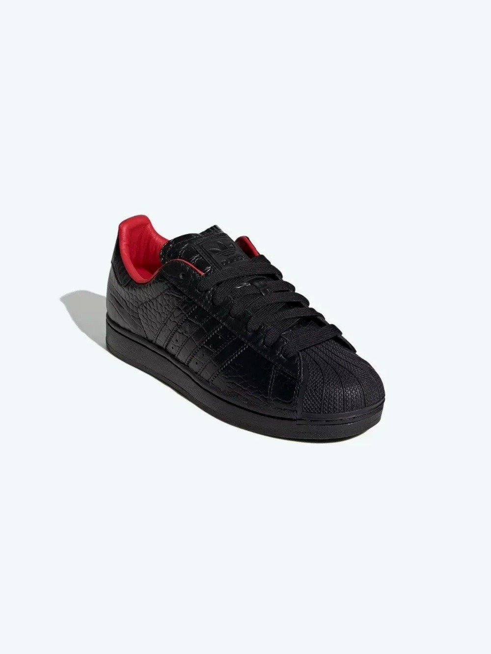 adidas Superstar II Core Black Better Scarlet — 35 / 36 / 37 / 38 / 40 / 41 / 42, Novo