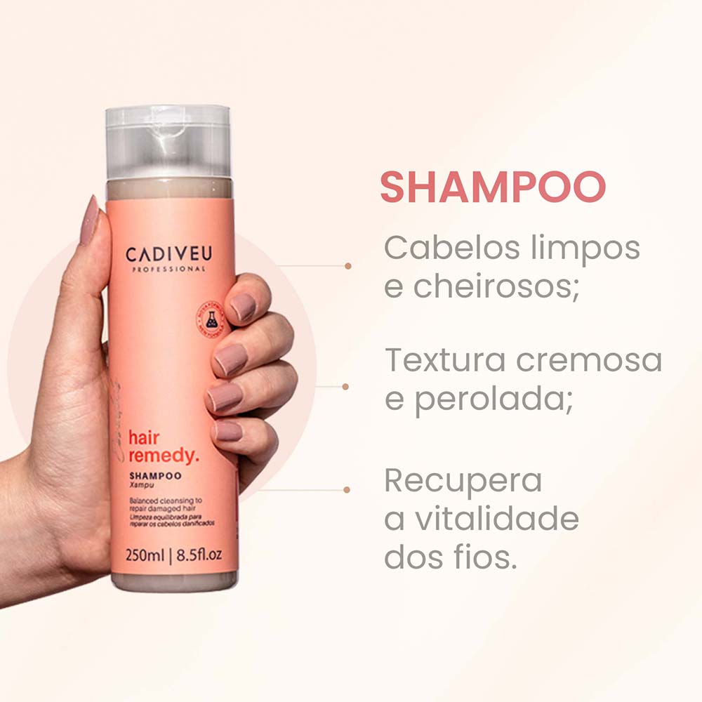 Foto 4 de Cadiveu Hair Remedy - Shampoo — 250ml