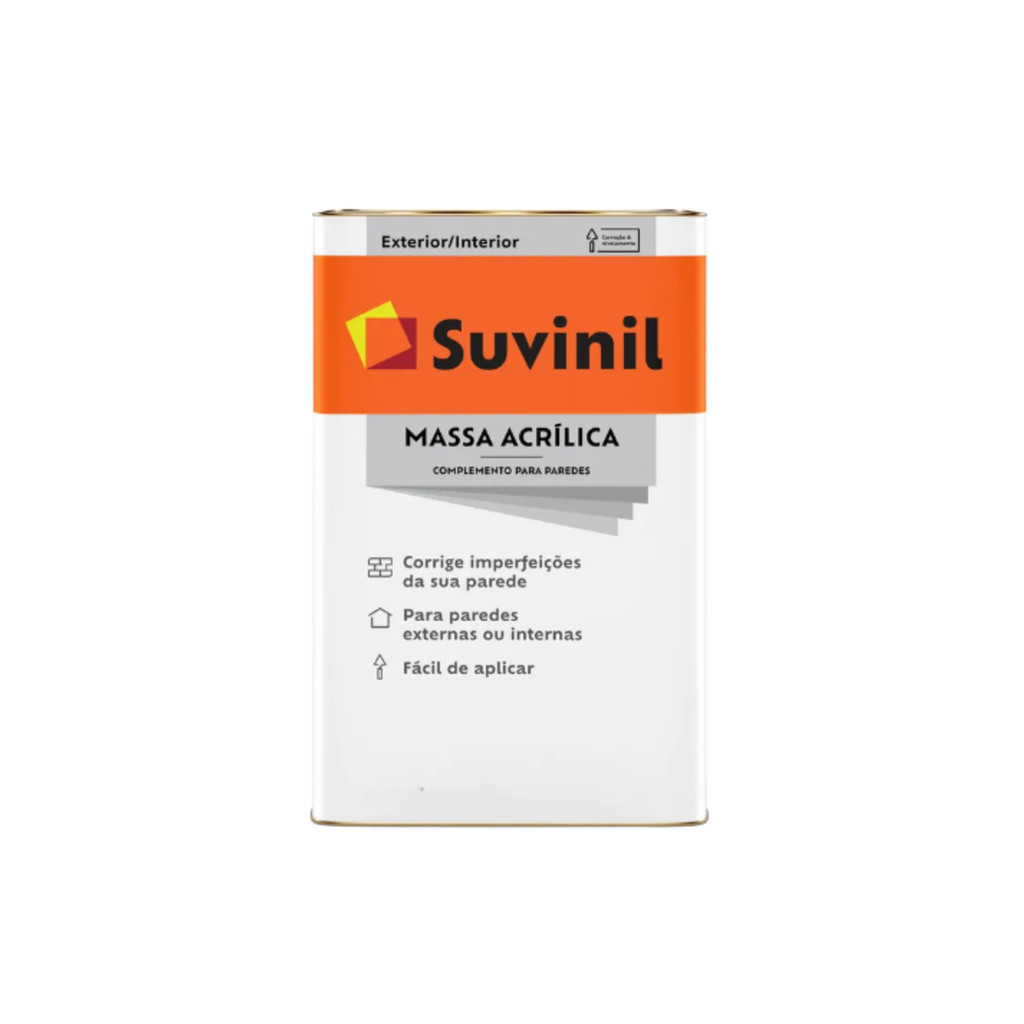 Massa Acrílica Branca 25kg / Suvinil