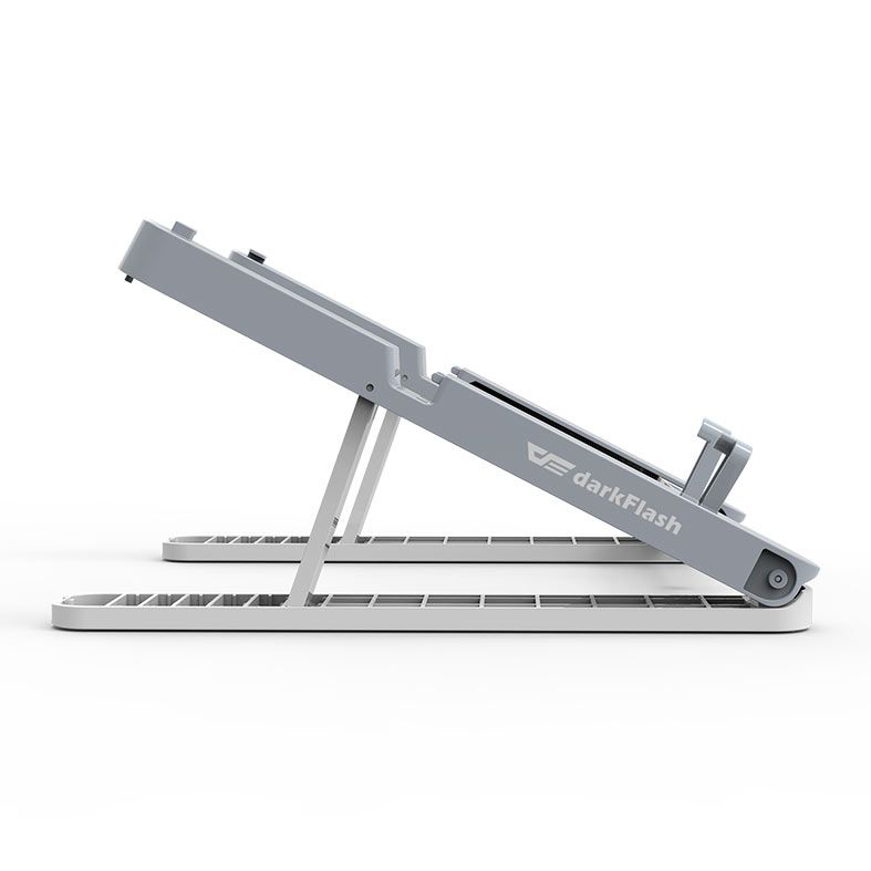 Foto 4 de Base Para Notebook Aigo Darkflash, DLT23, 2in1, Branco e Cinza, DLT23